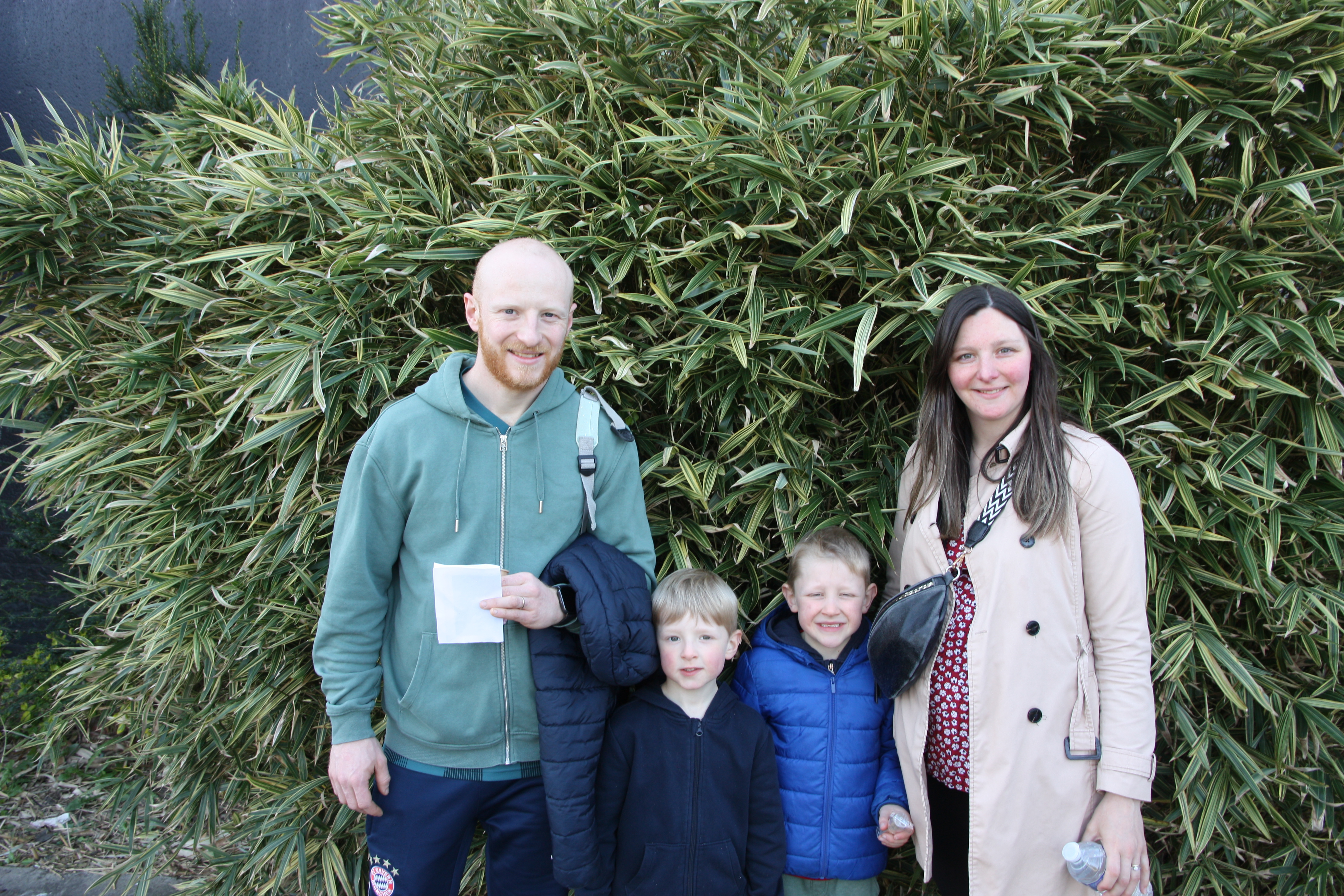 Cassandre, Damien, Elie et Isaïe Courmont